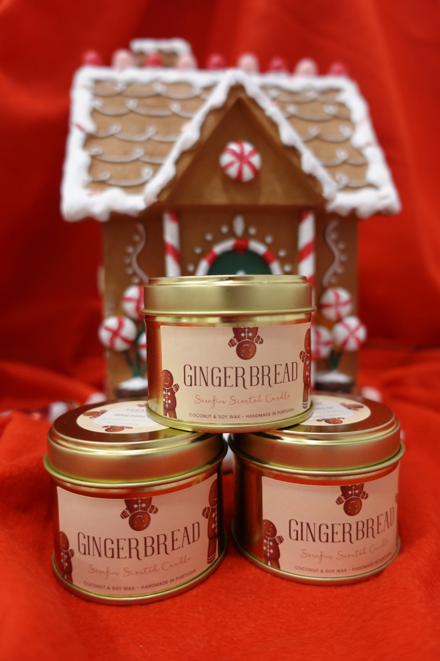 Vela Aromática em lata 75gr Gingerbread
