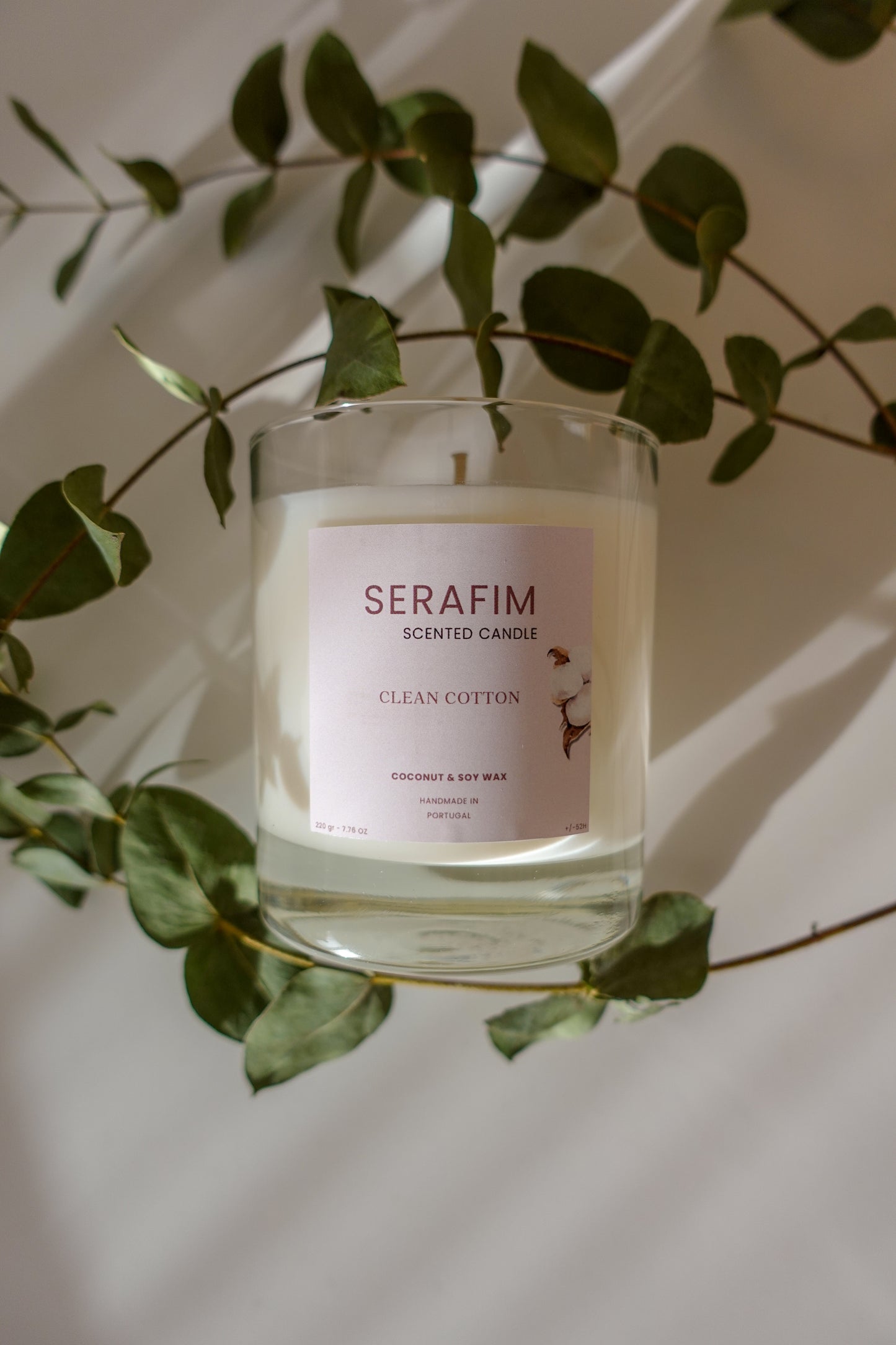 Vela Aromática 220gr Algodão