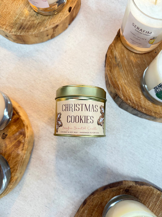 Vela Aromática em lata 220gr Christmas Cookies