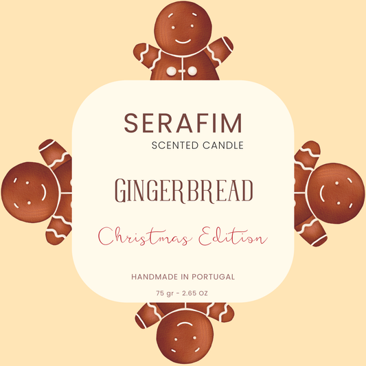 Vela Aromática em lata 220gr Gingerbread