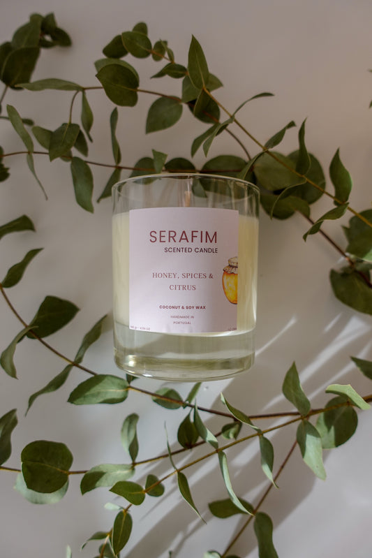 Honey, Spices &amp; Citrus Candle